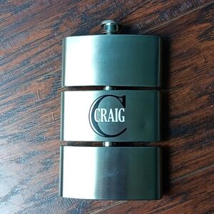 C Craig flask 3 compartments